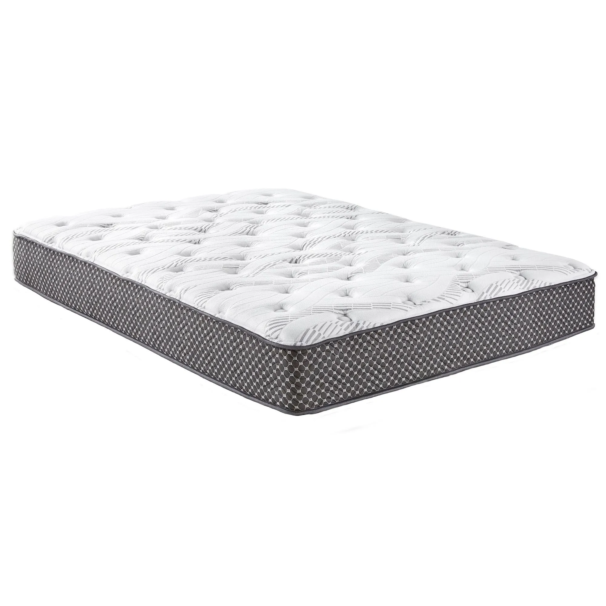 10" Quilted Hybrid Mattress, Medium Firm by Couch.com