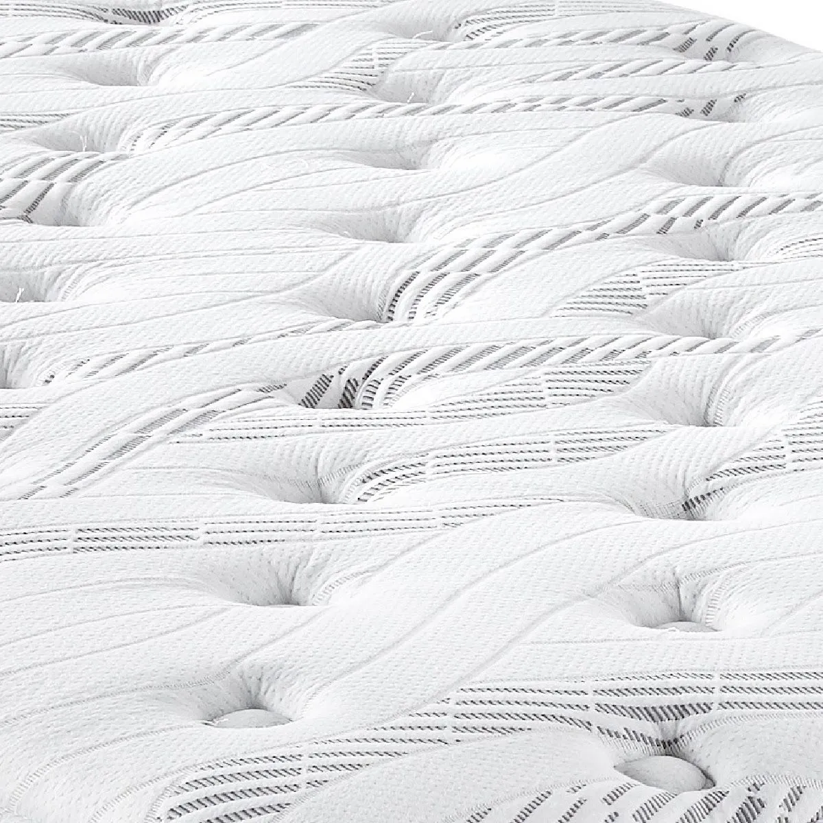 10" Quilted Hybrid Mattress, Medium Firm by Couch.com