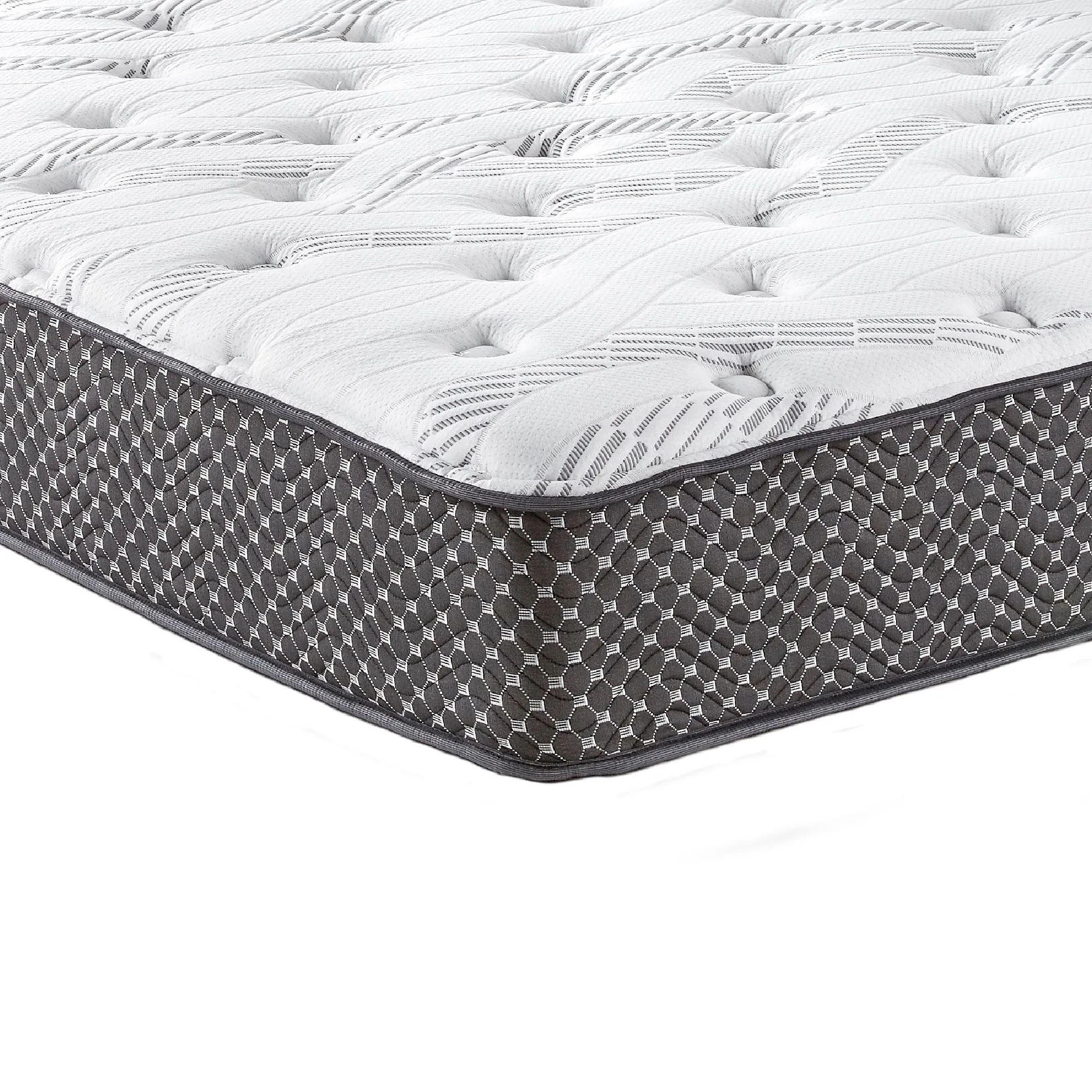 10" Quilted Hybrid Mattress, Medium Firm by Couch.com