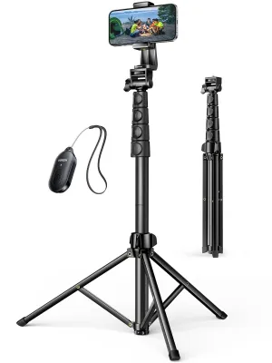 15609 Cell Phone Selfie Stick Tripod | 1.7m | With Bluetooth Remote