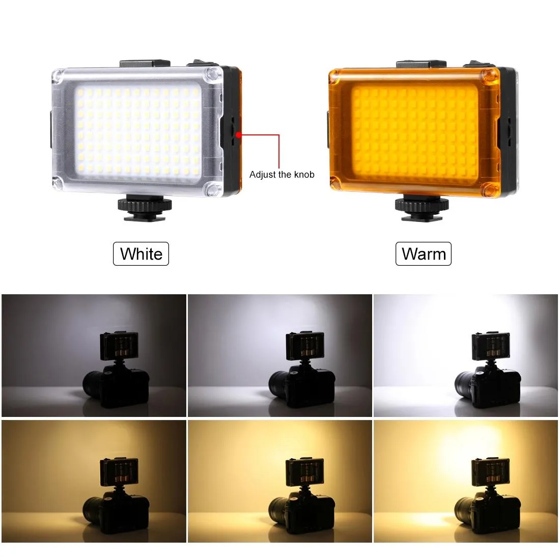 1800Lm Led Studio Light For Vlogging & Photography With Magnet Filters - Canon / Nikon Dslr