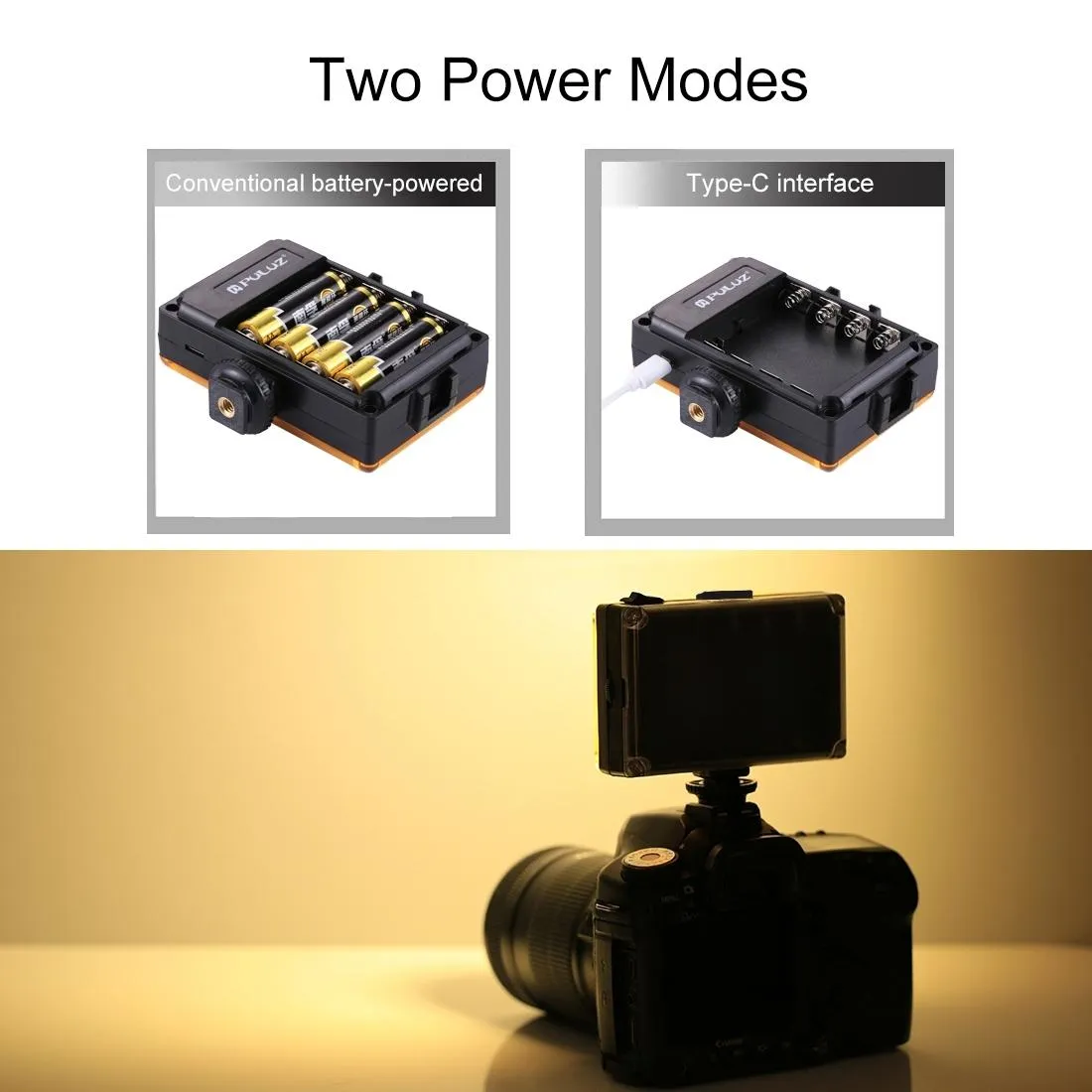 1800Lm Led Studio Light For Vlogging & Photography With Magnet Filters - Canon / Nikon Dslr