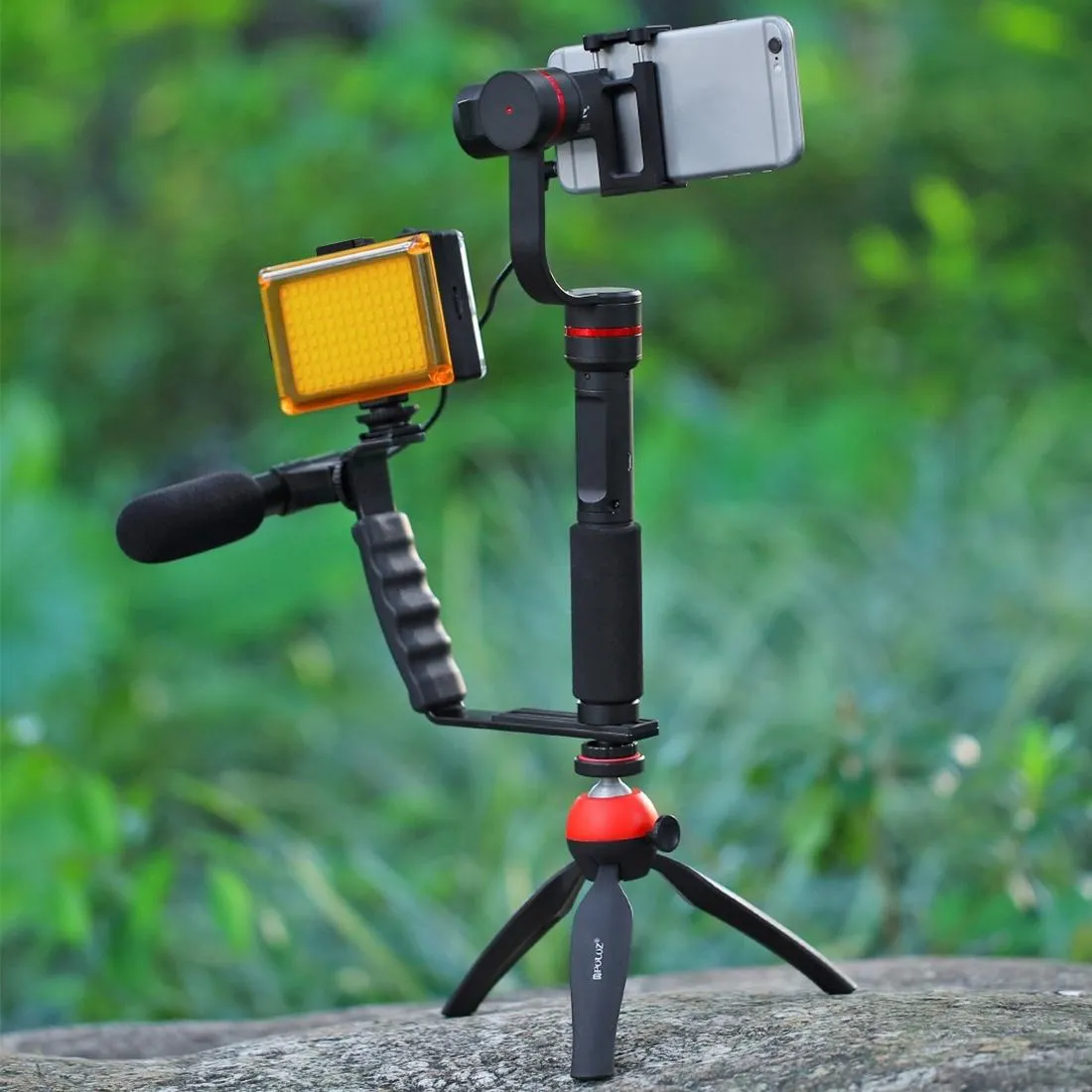 1800Lm Led Studio Light For Vlogging & Photography With Magnet Filters - Canon / Nikon Dslr