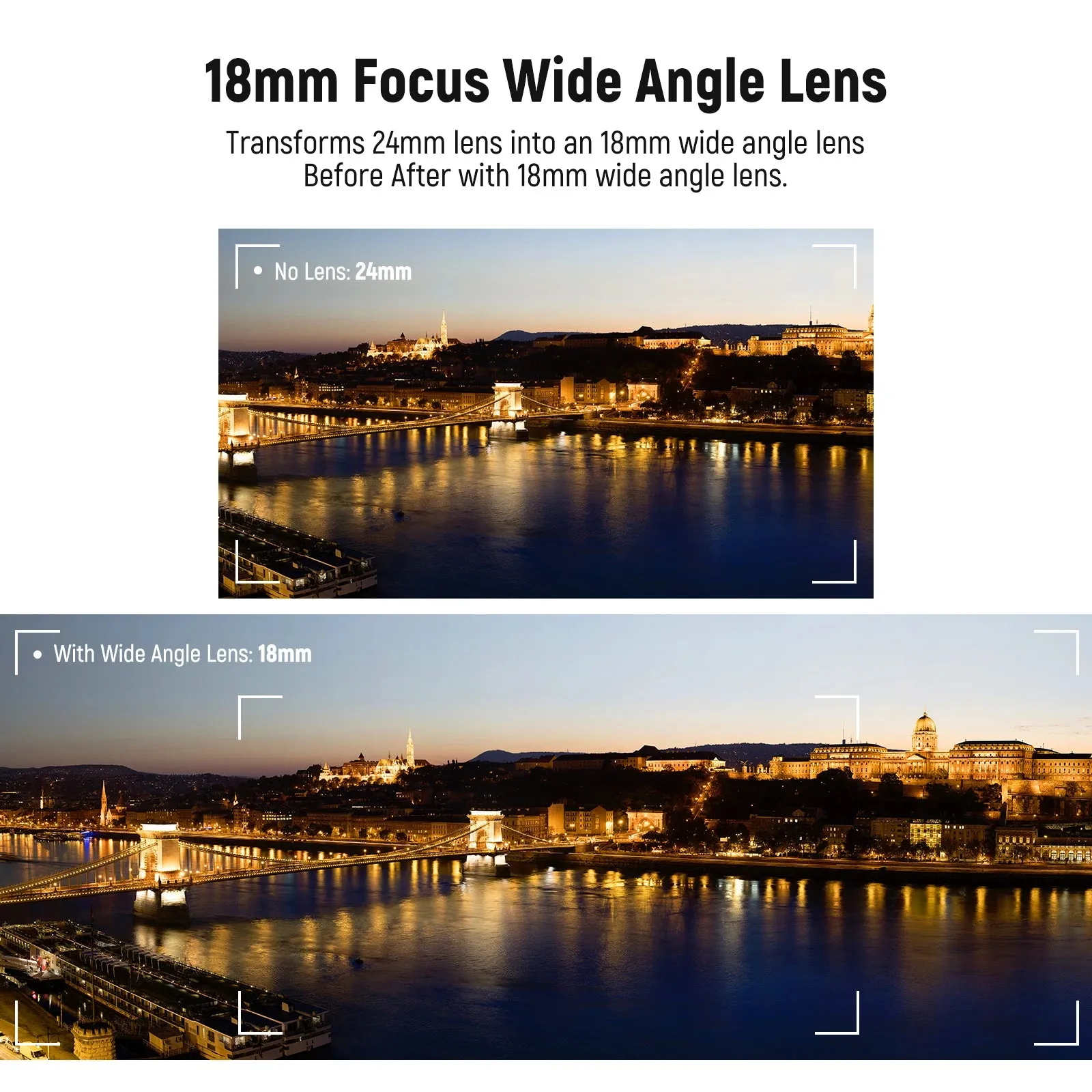 18mm Hd Wide Angle & 10x Macro Lens for Canon G7x Mark Iii Camera