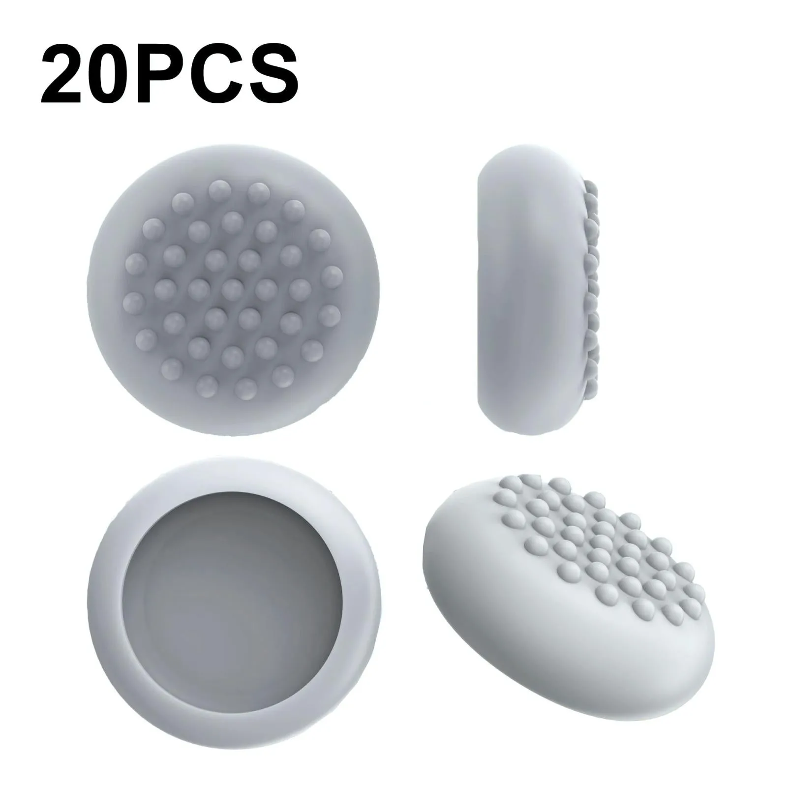 20-piece Silicone VR Handle Covers for Meta Quest 2 | Enhance Your Gaming Experience | White