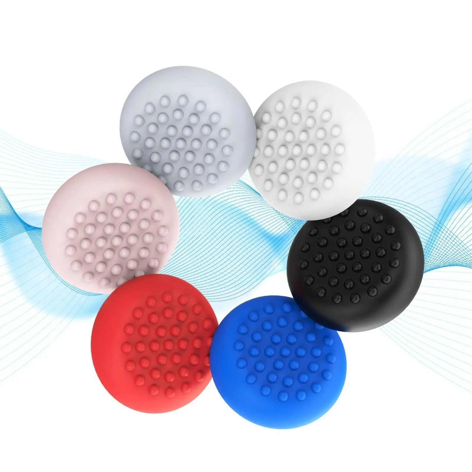 20-piece Silicone VR Handle Covers for Meta Quest 2 | Enhance Your Gaming Experience | White