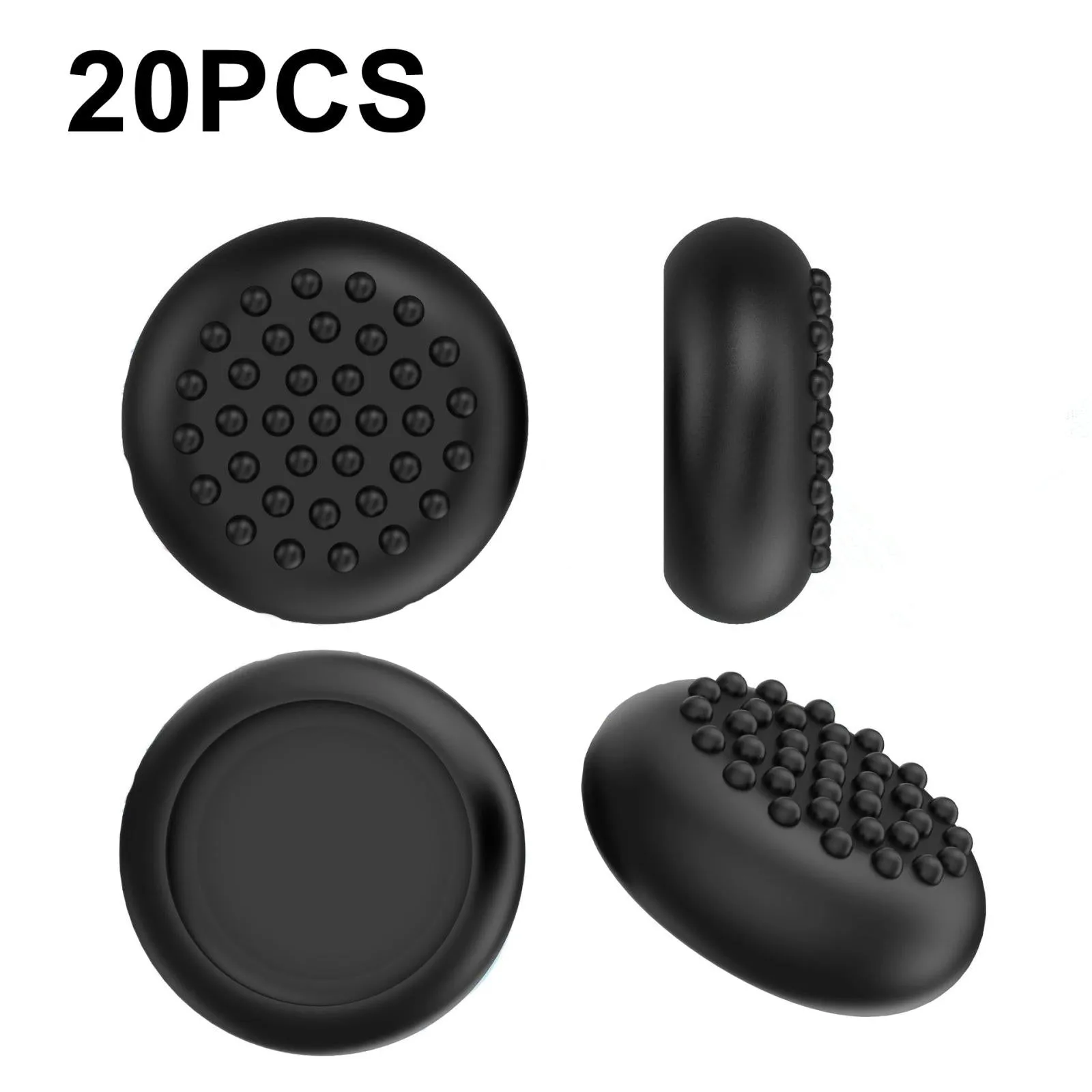 20-piece Silicone VR Handle Covers for Meta Quest 2 | Enhance Your Gaming Experience | White