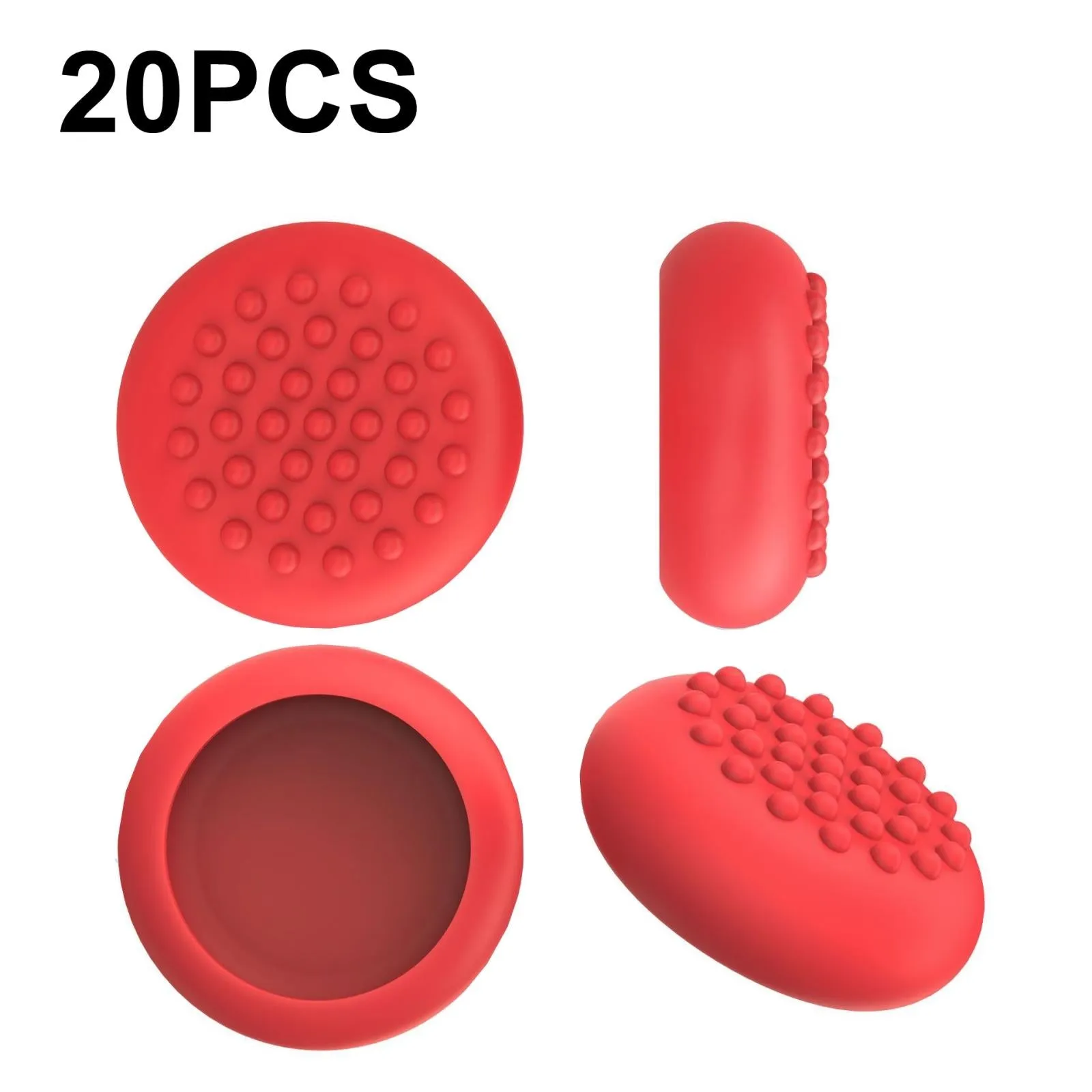 20-piece Silicone VR Handle Covers for Meta Quest 2 | Enhance Your Gaming Experience | White