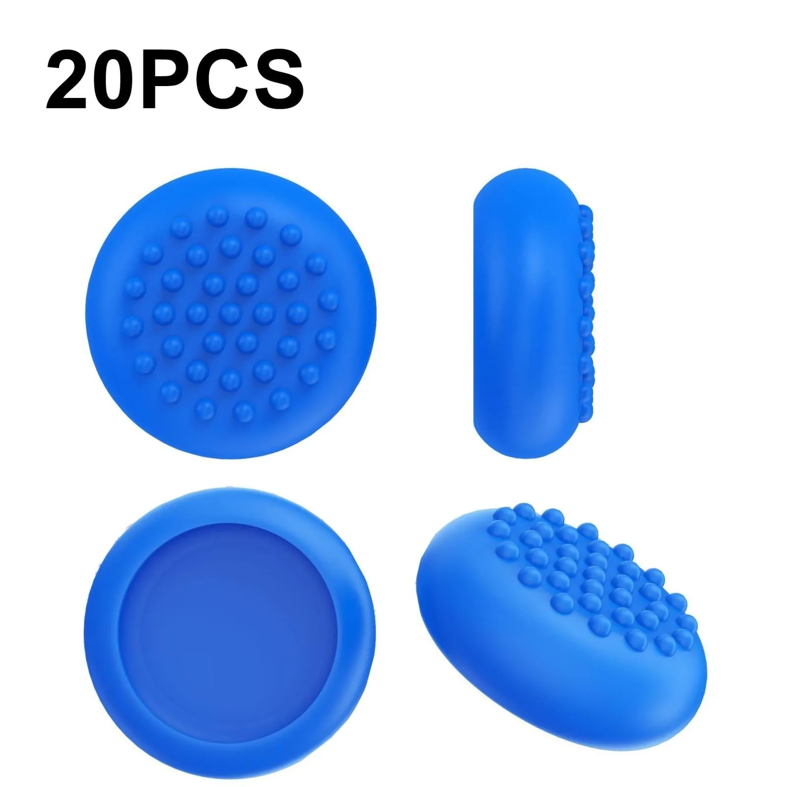 20-piece Silicone VR Handle Covers for Meta Quest 2 | Enhance Your Gaming Experience | White