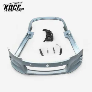 2012-2016 Aston Martin Db9 Mn Style Fiberglass Body Kits Included Fog Light & Exhaust Tip (Fb/rb/ss)