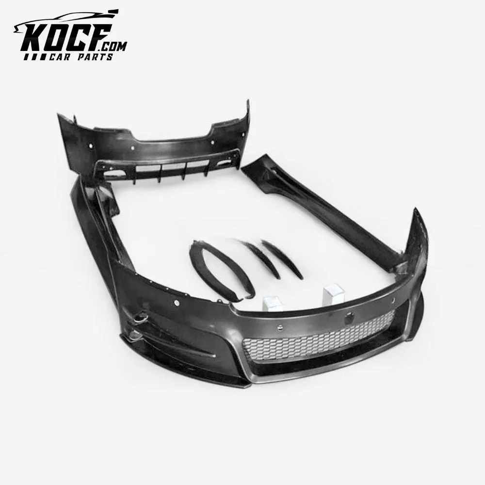 2012-2016 Aston Martin Db9 Mn Style Fiberglass Body Kits Included Fog Light & Exhaust Tip (Fb/rb/ss)
