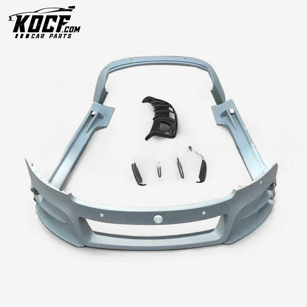 2012-2016 Aston Martin Db9 Mn Style Fiberglass Body Kits Included Fog Light & Exhaust Tip (Fb/rb/ss)