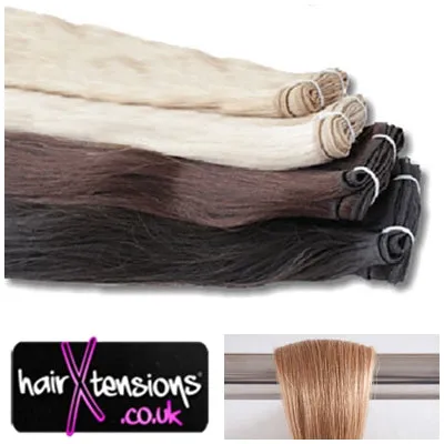 #27 Strawberry Blonde 14" Remy Weft Hair Extensions
