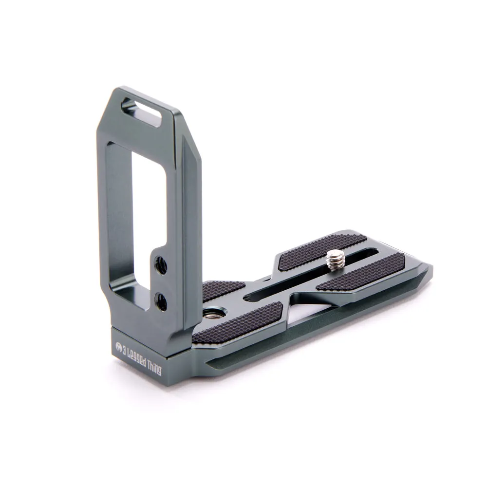 3 Legged Thing QR11-LG 2.0 Universal L-bracket - Metallic Slate Grey