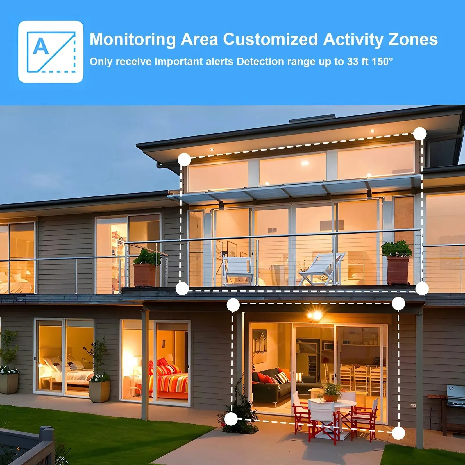 3mp Outdoor Wifi Camera with Night Vision