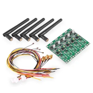5 Pcs 2.4g Dmx 512 Wireless Controller Pcb Module 2 in 1 Transmitter Receiver for Dmx Stage Light Built-in Wireless Diy