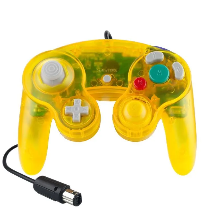 5 Piece Wired Game Controller for Nintendo Ngc