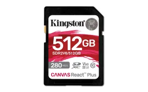 512Gb Sdxc Canvas React Plus U3