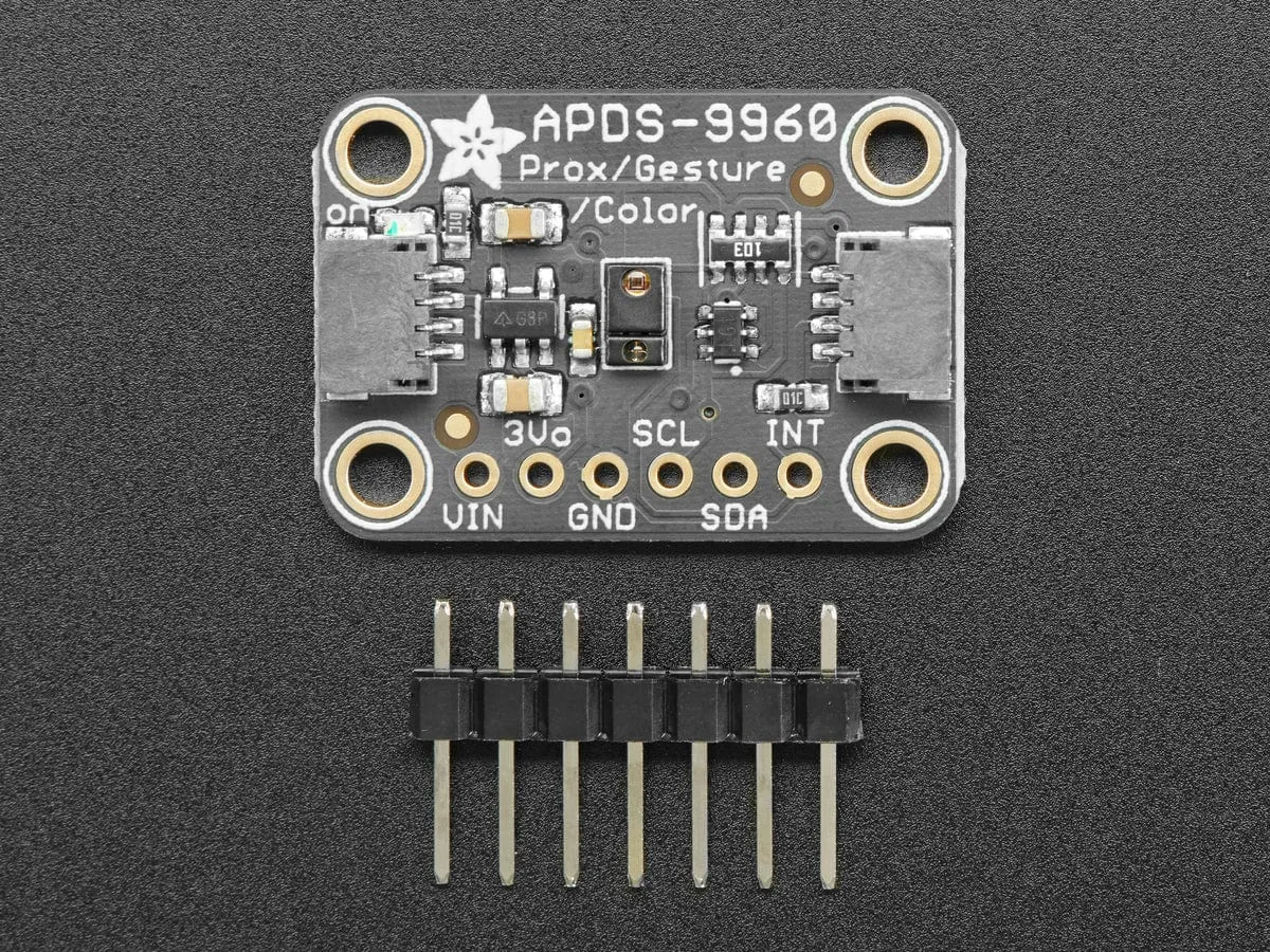 Adafruit APDS9960 Proximity, Light, RGB, and Gesture Sensor (STEMMA QT / Qwiic)