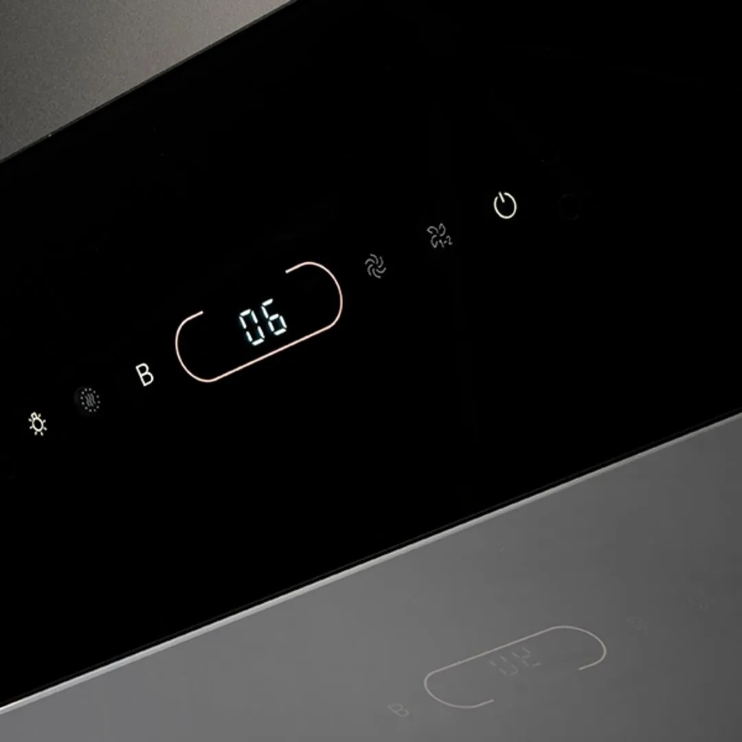Aella 90 Wall Mounted Chimney 90 cm, Filter Free with Intelligent Gesture controls 538.81.683