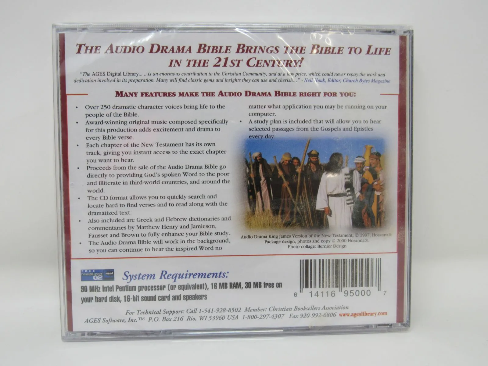 Ages Library New Testament The Audio Bible Drama -- New