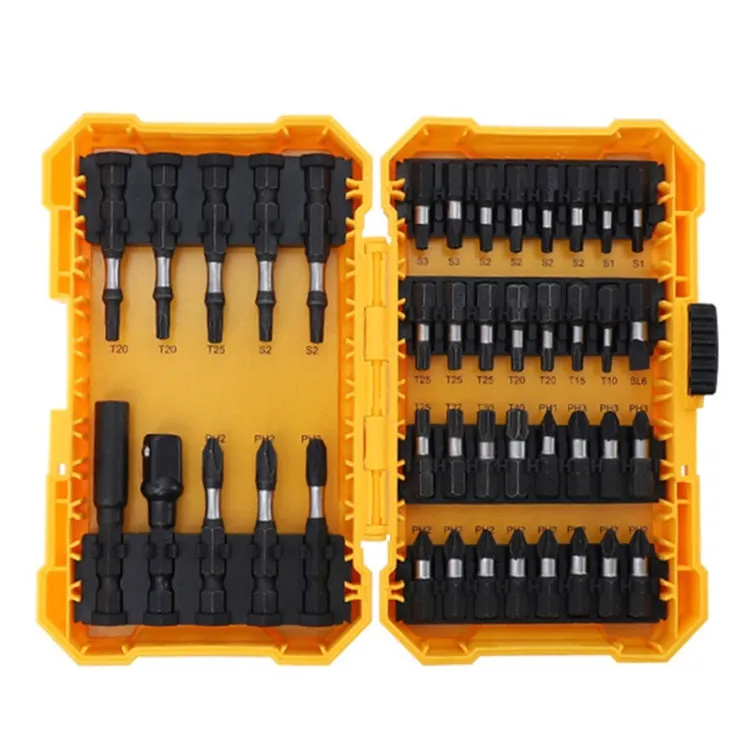 Alloy Drill Bit Impact Bit Set Decoration Electrician Tools, 18  In 1, 42 In 1