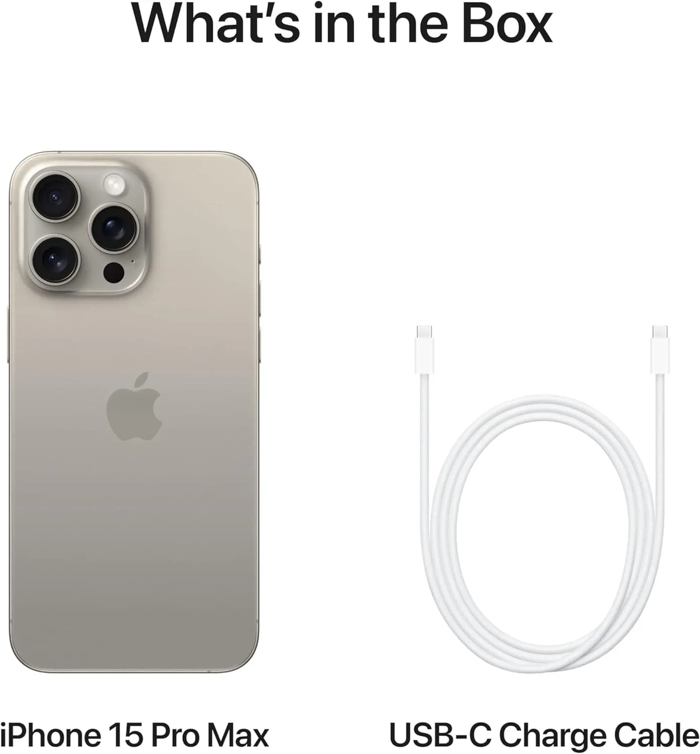 Apple iPhone 15 Pro Max, 256GB, Natural Titanium, Unlocked