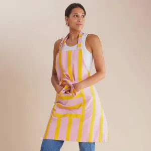 APRON - PINK LEMONADE STRIPES
