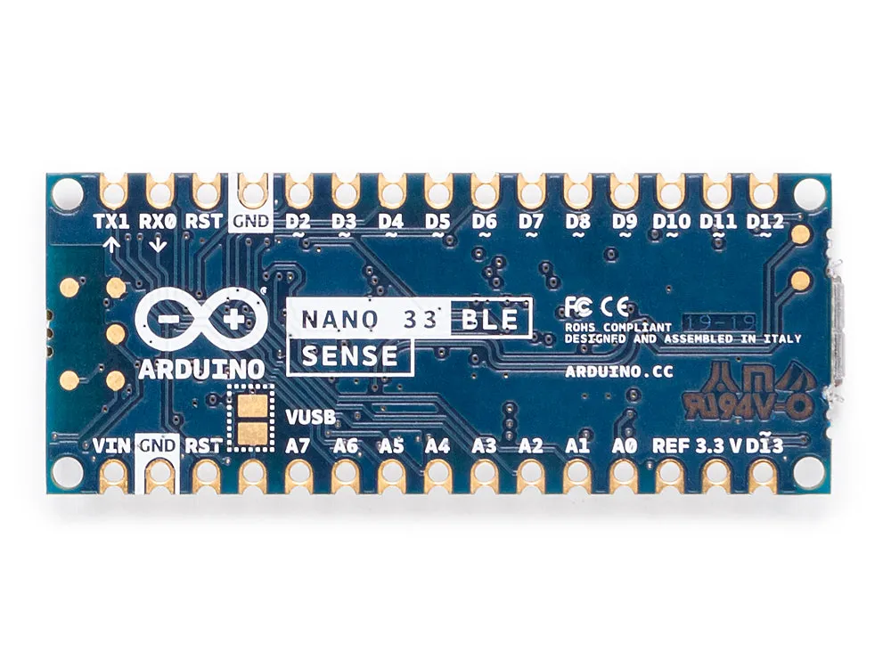 Arduino Nano 33 BLE Sense
