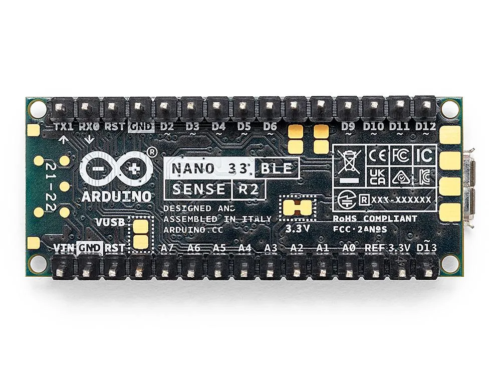 Arduino Nano BLE Sense Rev2