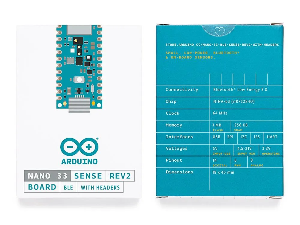 Arduino Nano BLE Sense Rev2