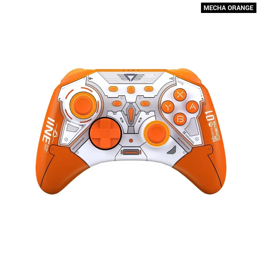 Ares Wireless Pro Controller with Headset Jack Rgb Light Compatible Nintendo Switch Steam