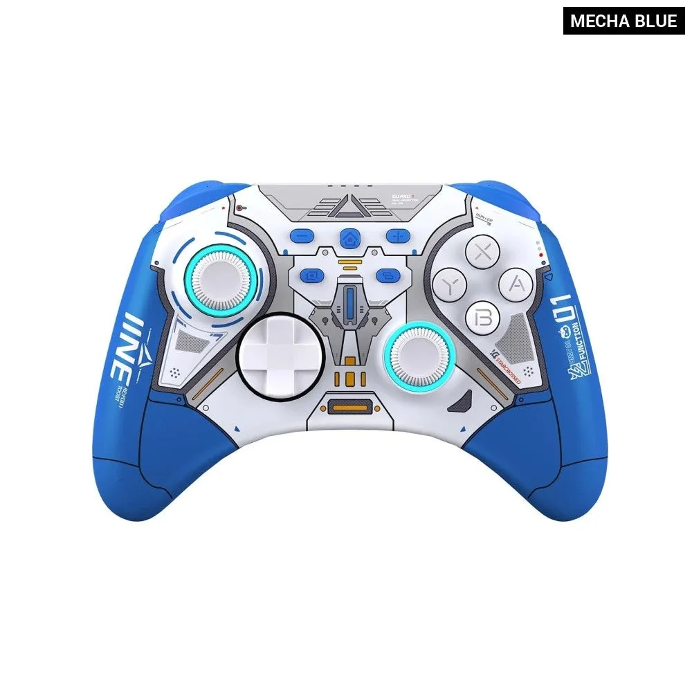 Ares Wireless Pro Controller with Headset Jack Rgb Light Compatible Nintendo Switch Steam