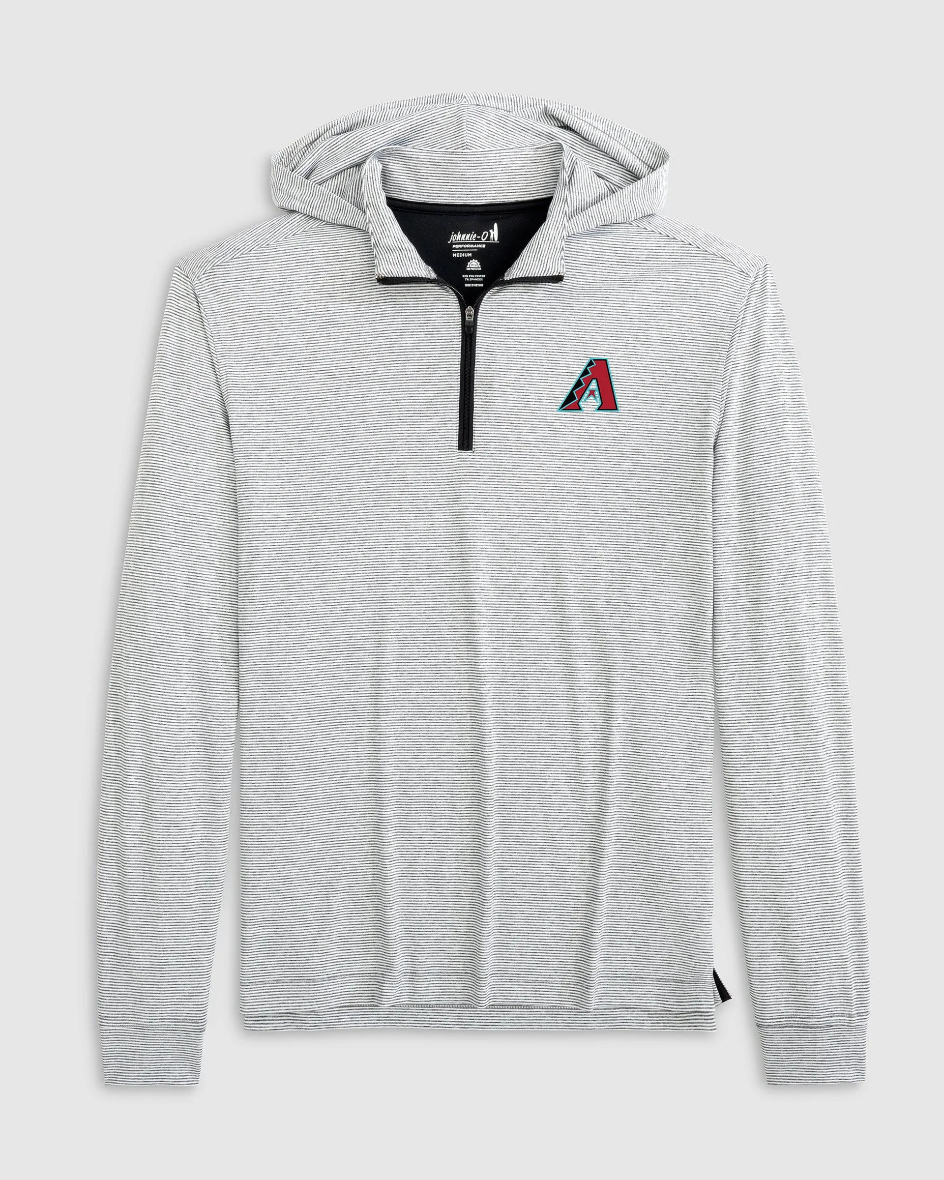 Arizona Diamondbacks Hybrid Performance 1/4 Zip Hoodie