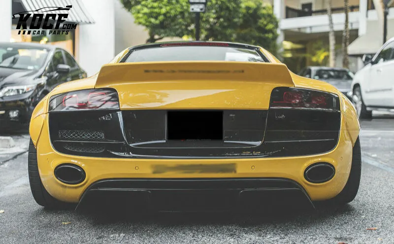 AUDI R8 V8 06-12 Coupe LB Style Fiberglass Wide Full Body Kits 15pcs