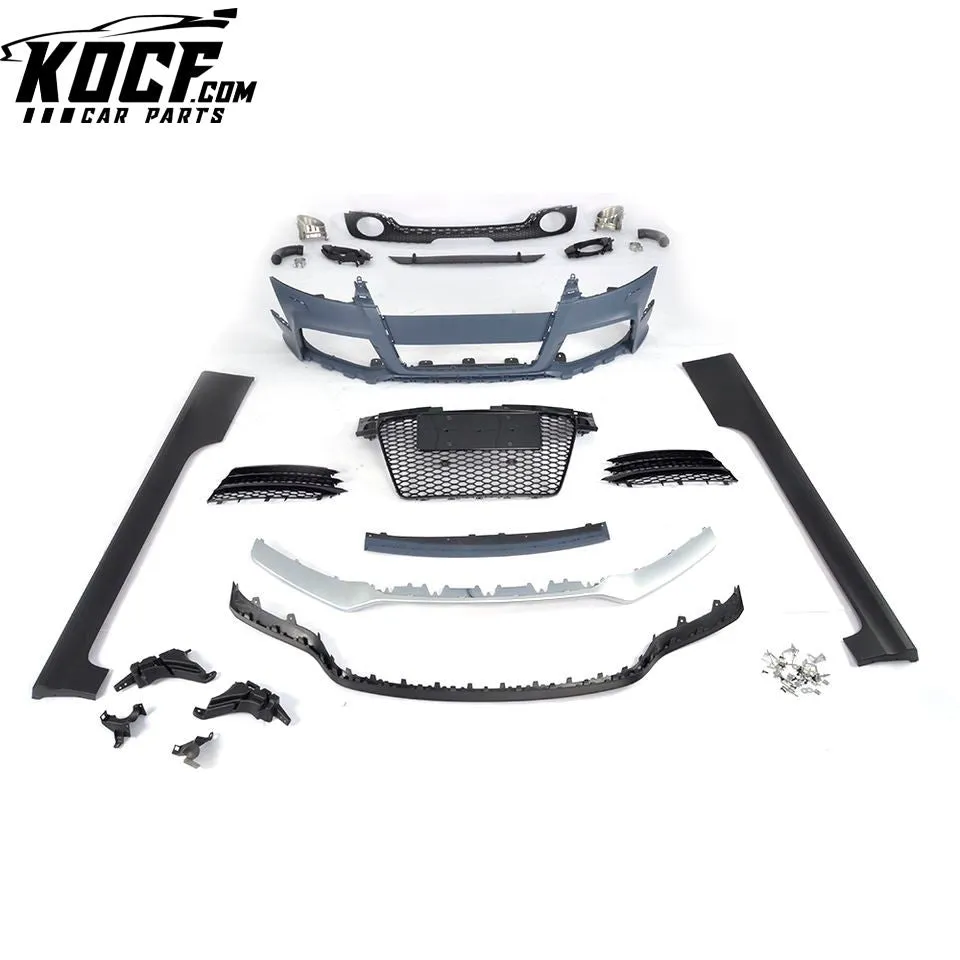 Best PP TTRS Style Car Body Kits for AUDI TT 8J MK2 08-14