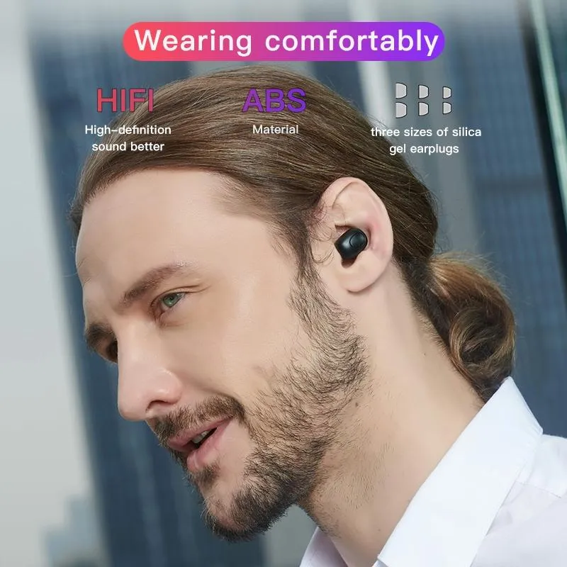 Bluetooth 5.0 Wireless Earbuds with Charging Case