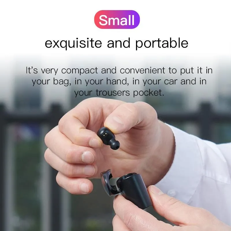 Bluetooth 5.0 Wireless Earbuds with Charging Case