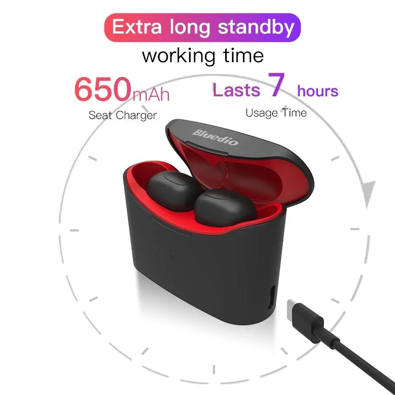 Bluetooth 5.0 Wireless Earbuds with Charging Case