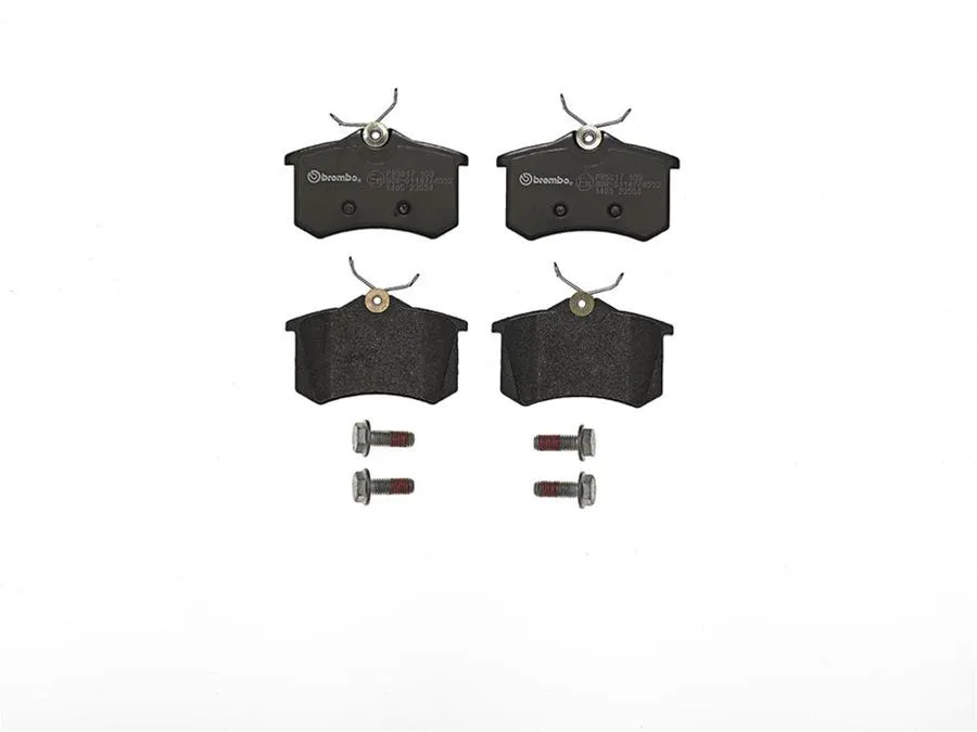 Brembo Disc Brake Pad and Rotor Kits KT00462
