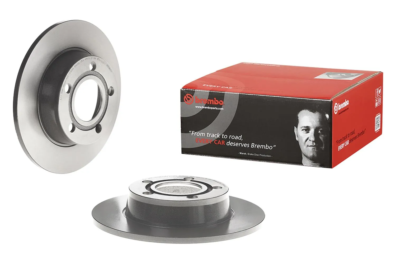 Brembo Disc Brake Pad and Rotor Kits KT00462