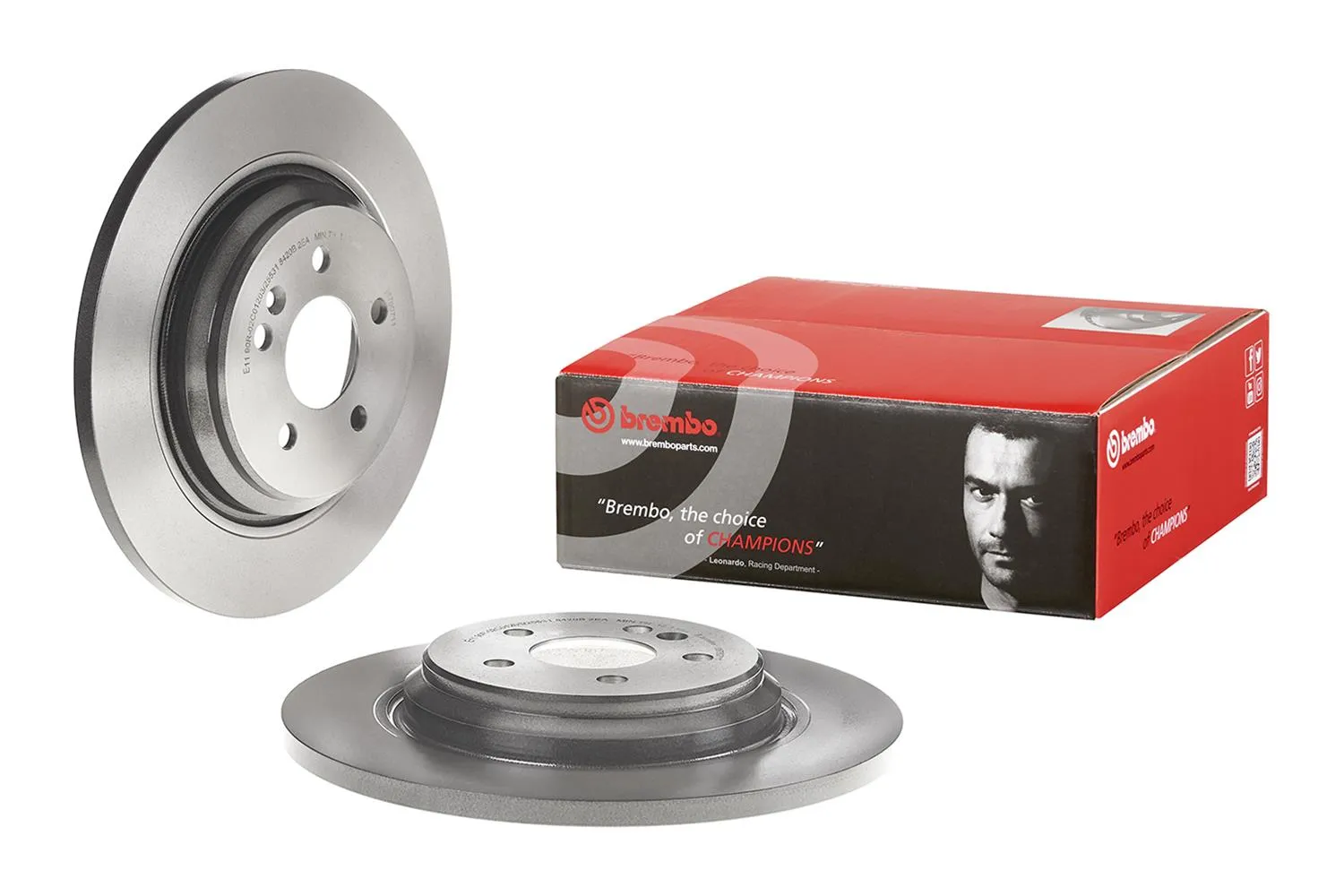 Brembo Disc Brake Pad and Rotor Kits KT04243
