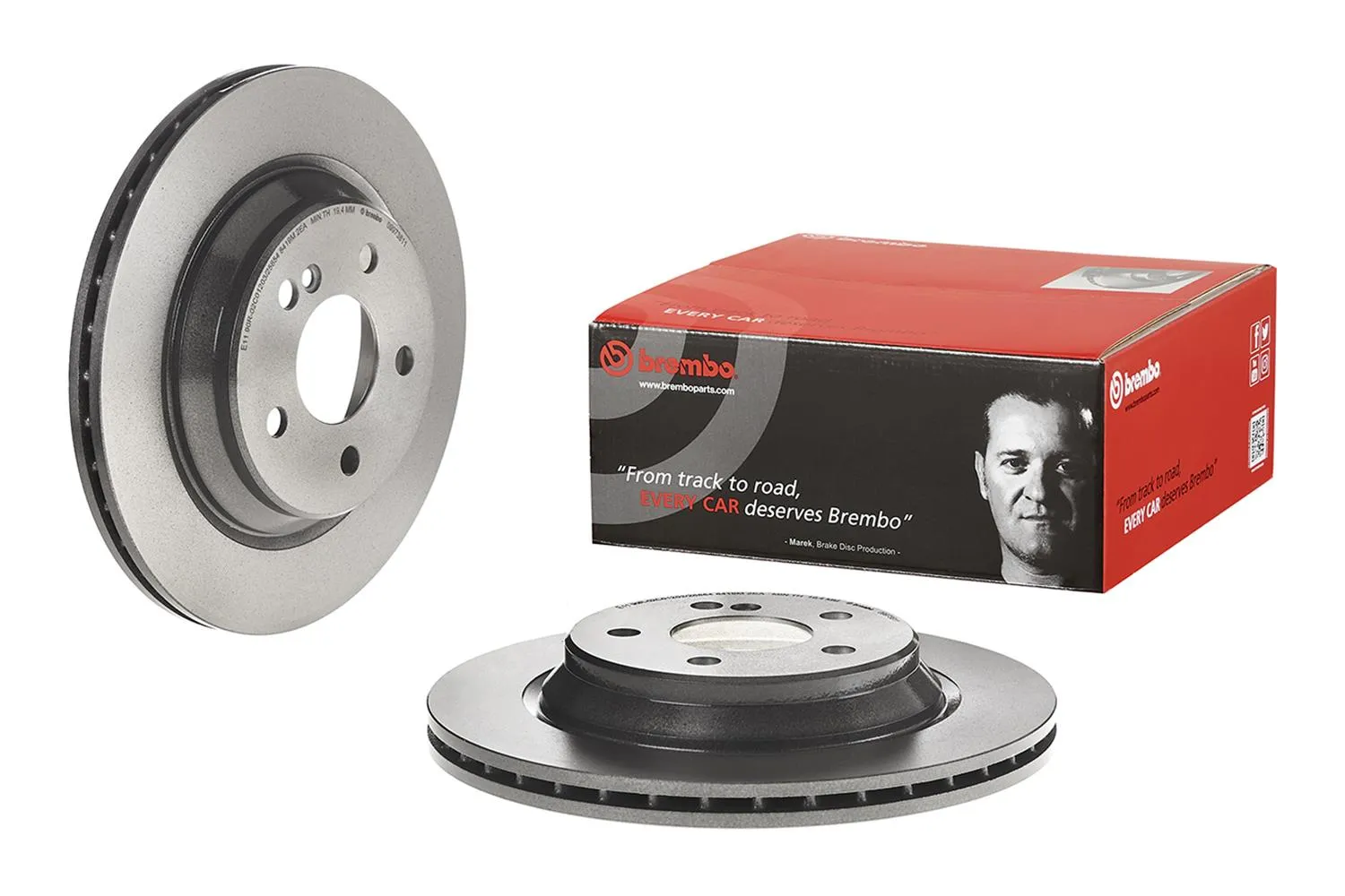 Brembo Disc Brake Pad and Rotor Kits KT04439