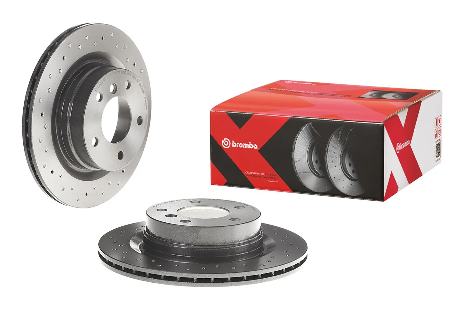 Brembo Disc Brake Pad and Rotor Kits KTX4096