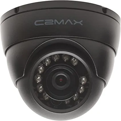 C2MAX 720P High Definition IR Dome Camera - Black | C2-HD1P-DF3B