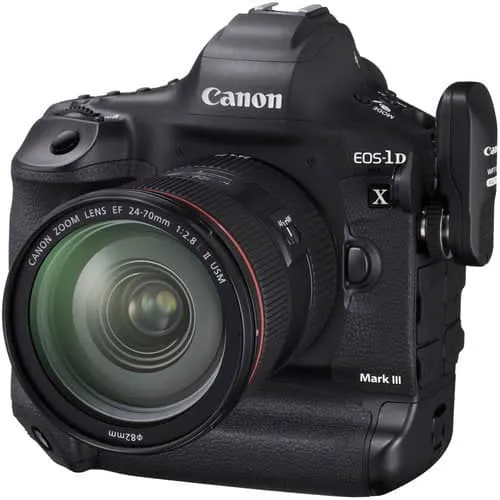 Canon EOS 1DX Mark III DSLR Camera 512GB Card Bundle