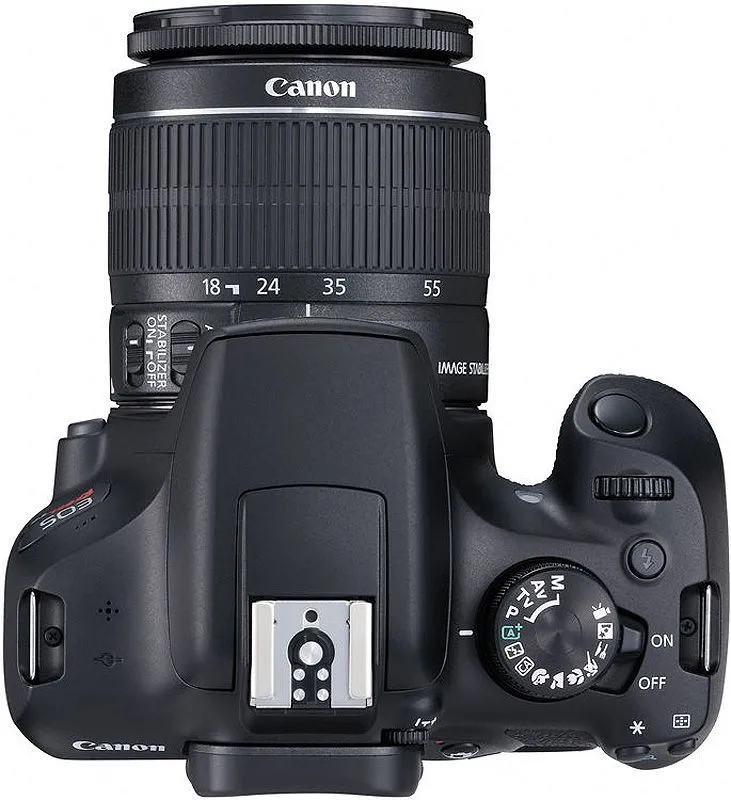 Canon EOS Rebel T6 EF-S 18-55mm   EF 75-300mm Double Zoom Kit - 1159C008