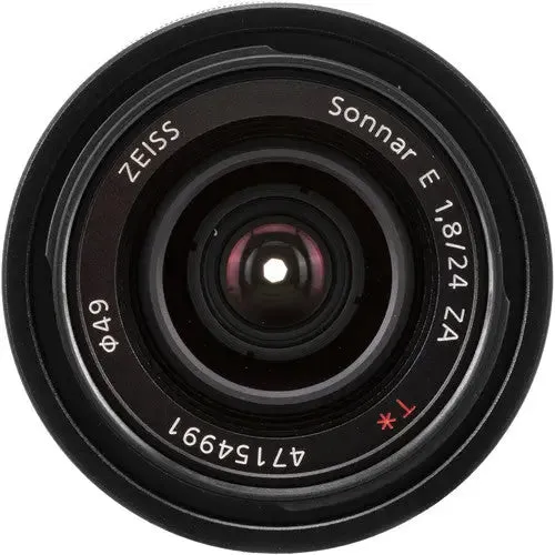 Certified Refurbished - Sony SEL24F18Z Sonnar T* E 24mm F1.8 ZA E-mount Prime Lens