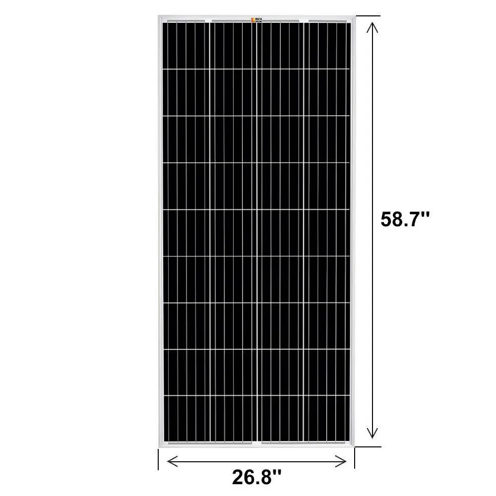 Complete Off-Grid Solar System - 4,000 Watt 12VDC Inverter/Charger 120/240V Output   400 Watts Solar | [OGK-8]