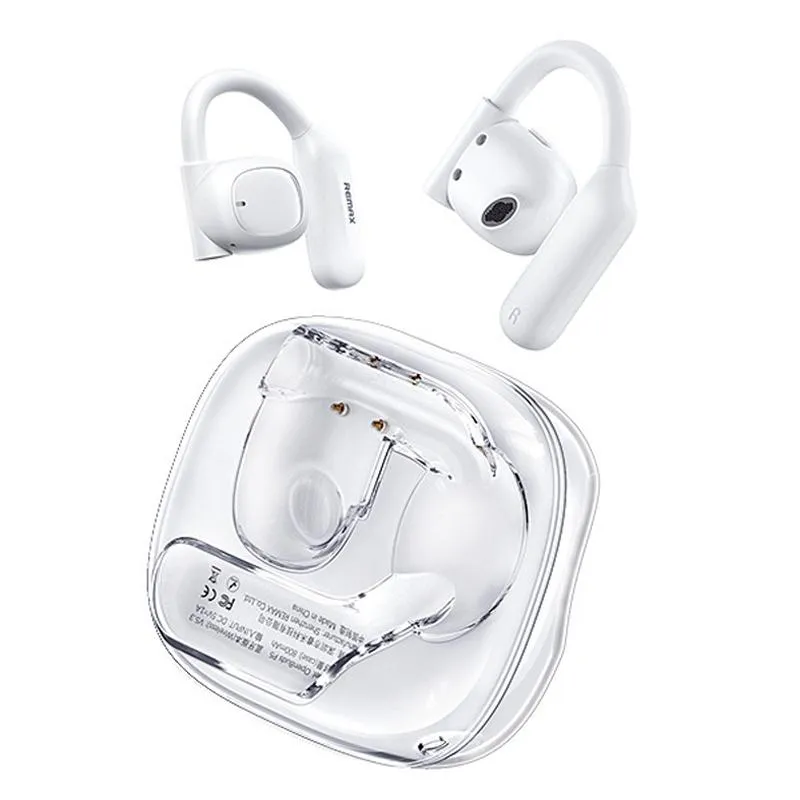 Crystal Air Conduction Bluetooth Earphones - Openbuds Ows